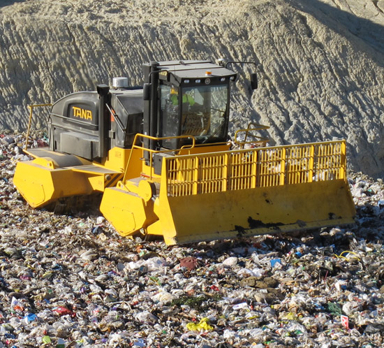 Landfill compactors