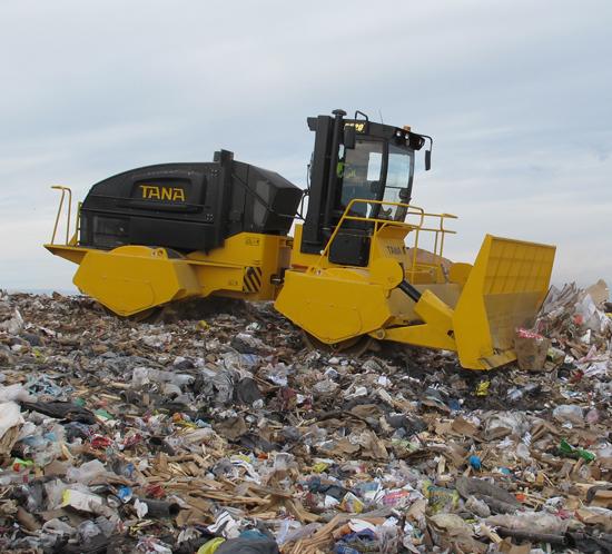 Landfill compactors