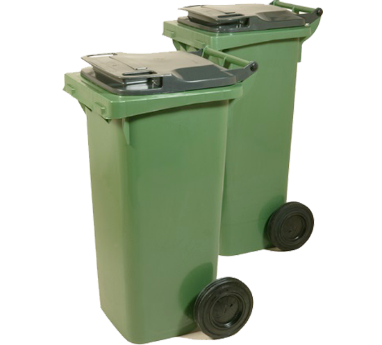 60lt low/high waste bins