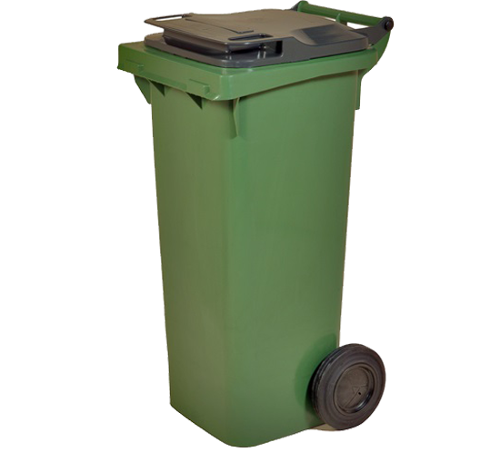 60lt low/high waste bins