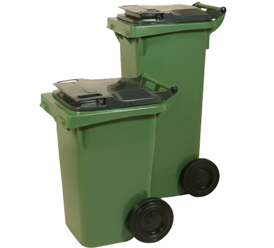 60lt low/high waste bins