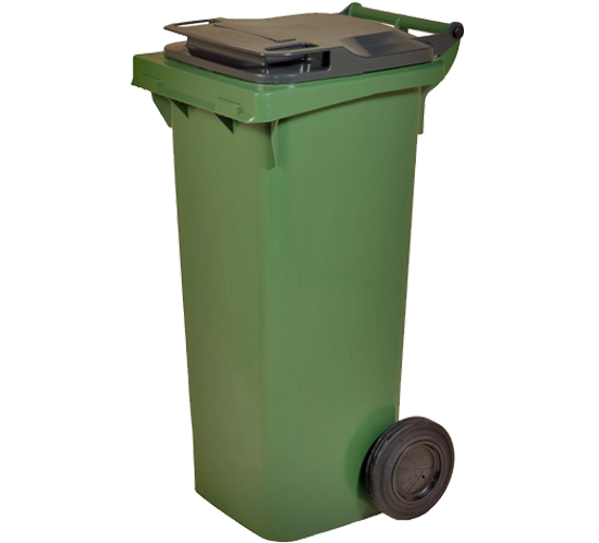 80lt low/high waste bins