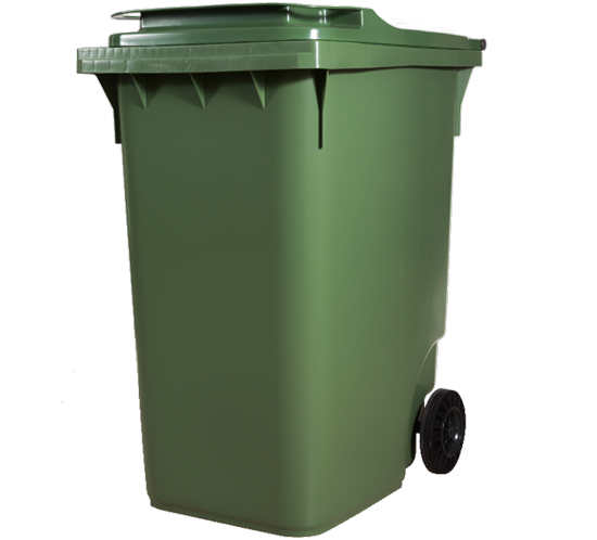 360lt waste bin