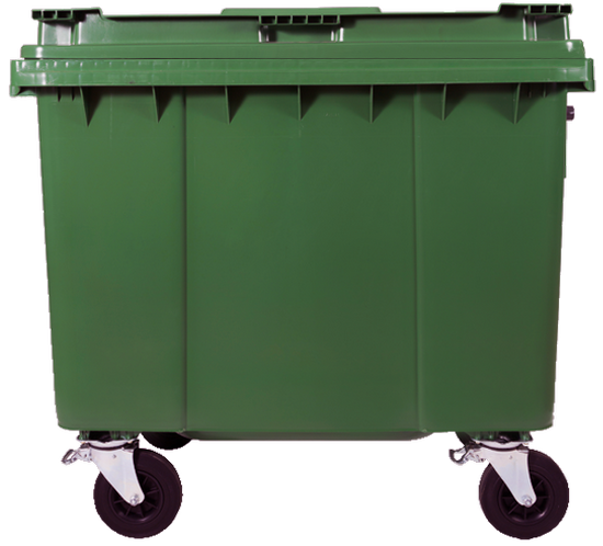 660ltr waste containers